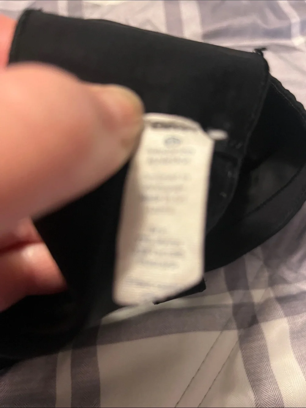 lululemon athletica Black Wireless Support Bra